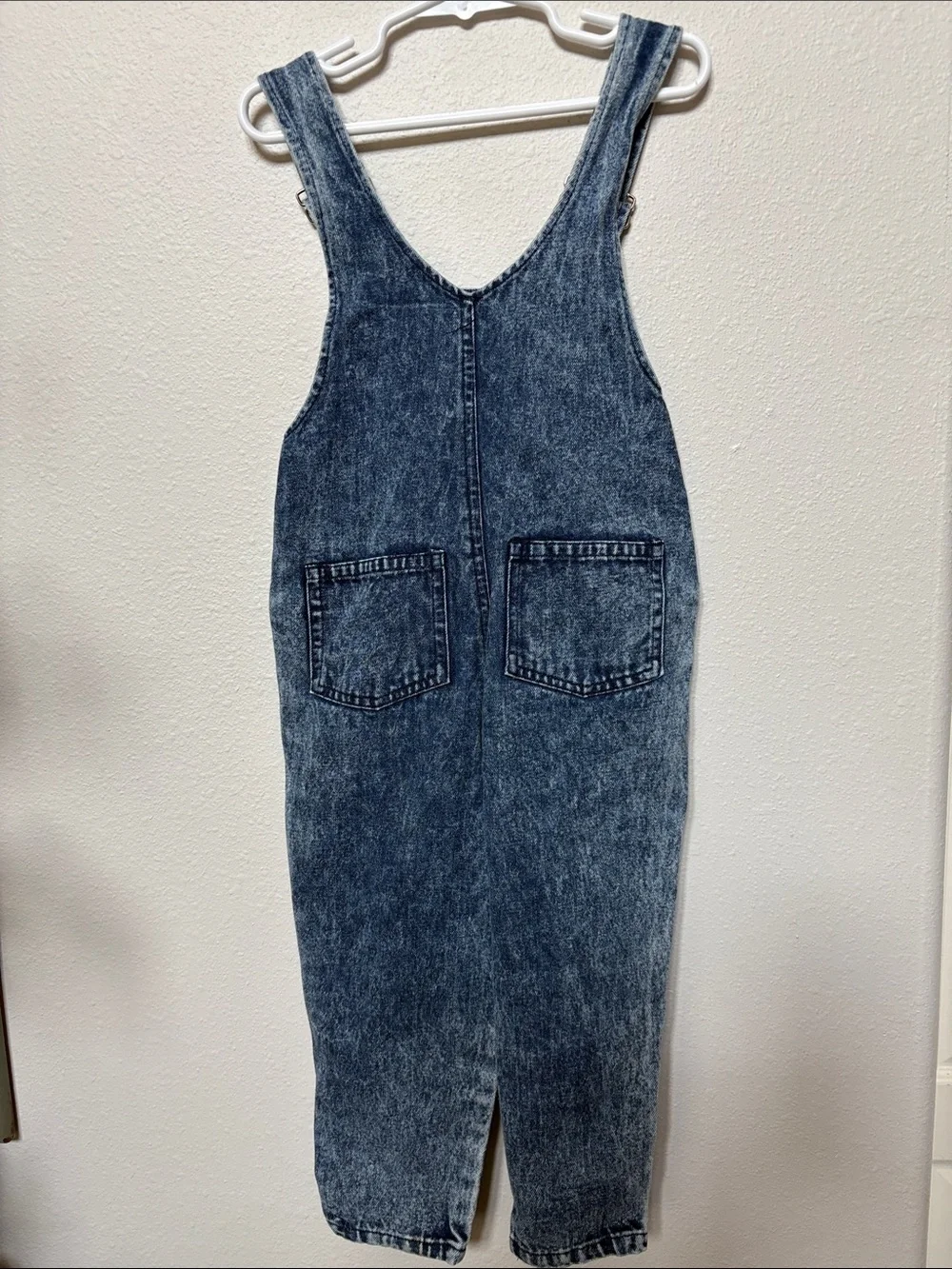 Vintage-Style Blue Denim Carter’s Overalls for Kids size 3t